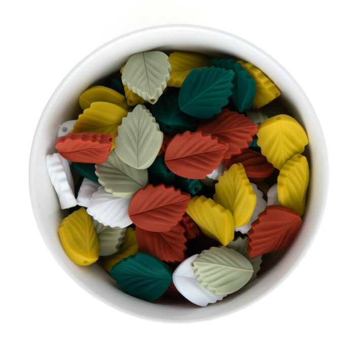 Leaves Silicone Beads