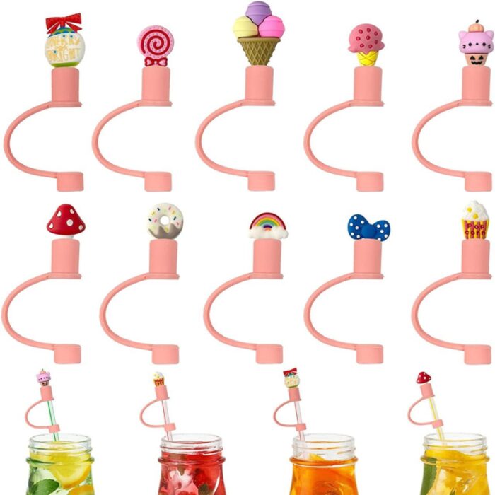 Silicone Straw Covers