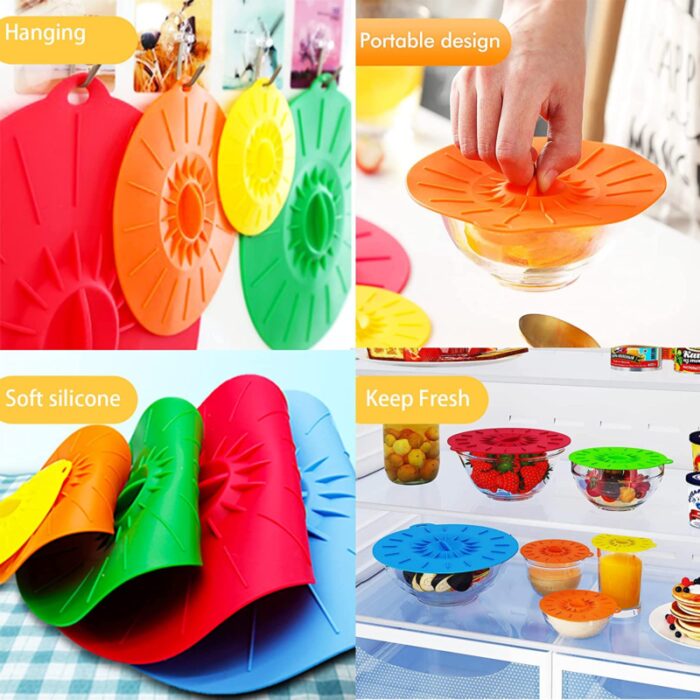 Silicone Dish Covers (2)