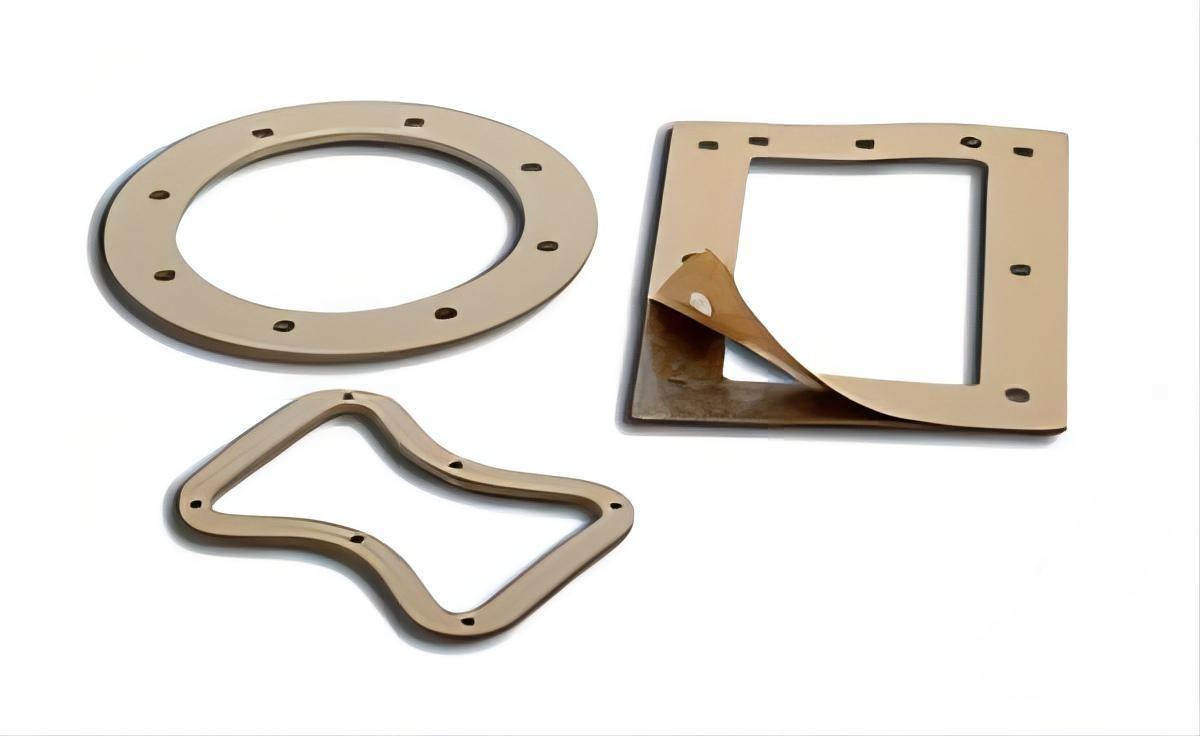 Conductive Rubber EMI Gaskets with Adhesive Backing