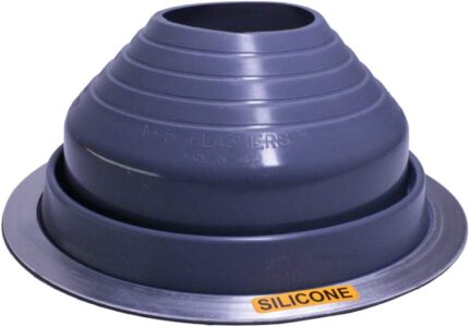 #5 Silicone Grey High Temp Flexible Roof Pipe Boot